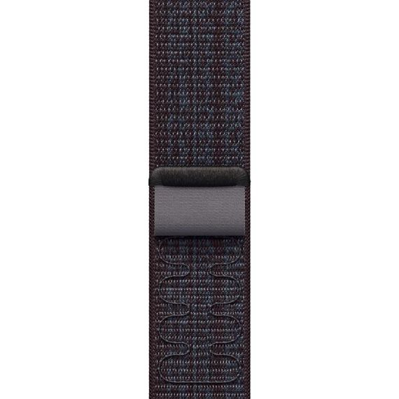 Ремінець Nylon Sport Loop для Apple Watch 42(ser.1-3)/44/45/46/49mm Black / Blue