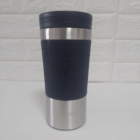 Термокружка Kamille KM-2156-Black 380 мл черная