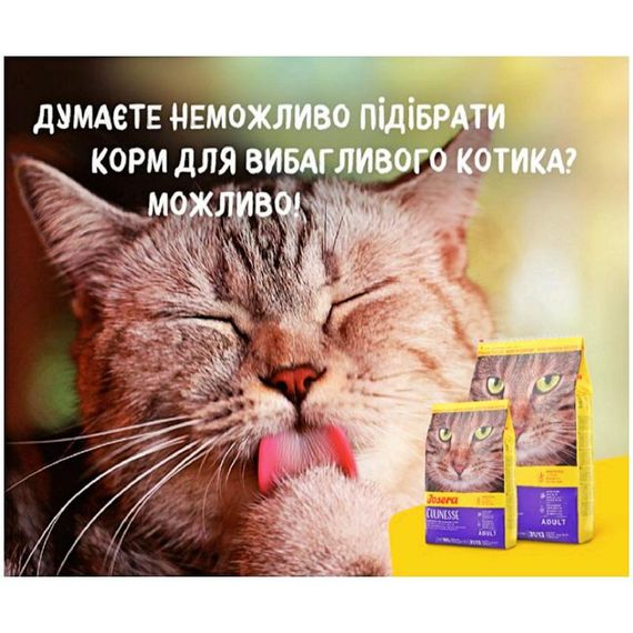 Сухий корм для вибагливих котів Josera Culinesse 10 кг (4032254749134) | Зображення 1