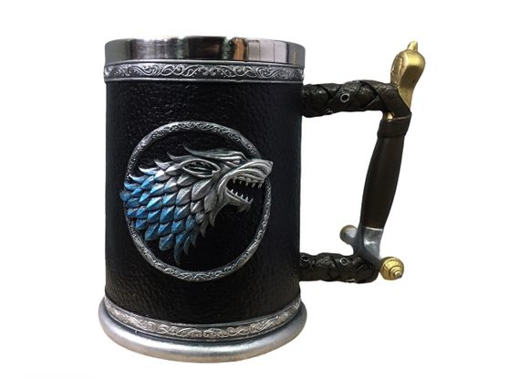 Кружка Чашка Келих Гра Престолів Winter is Coming Stark Targaryen 3D Будинок Старк | Зображення 4