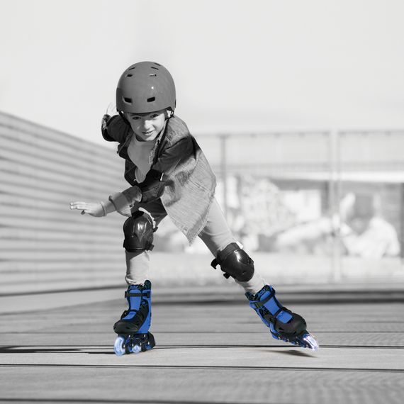 Роликовые коньки Neon Combo Skates Синій (Размер 30-33) (NT09B4) | Зображення 3