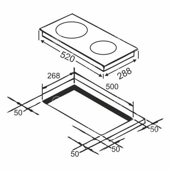 Варильна поверхня індукційна Grunhelm GPI 523 B