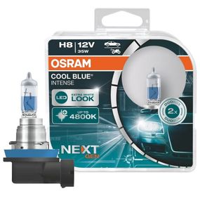 Комплект галогеновых ламп Osram H8 12V 35W PGJ19-1 Cool Blue Intense Next Gen +100% 2шт/комп (64212CBN-HCB)