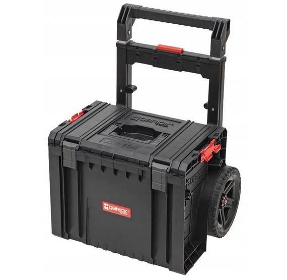 Ящик для інструментів на колесах, 19", 490x415x660, SYSTEM PRO Cart Plus, SKRWQCPRO2PCZAPG001, QBRICK