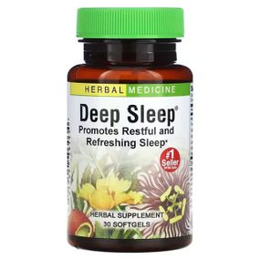 Здоровий сон, Deep Sleep, Herbs Etc., 30 капсул