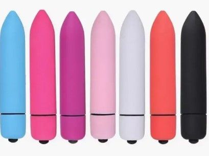 Компактний мінівібратор, ВіброПуля з 10 режимами вібрації пудра sexstyle | Зображення 4