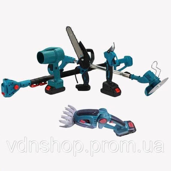 Електрична пила для саду і лісу, Ланцюгова пила для лісу Ручна акумуляторна різання гілок KZ-64 | Зображення 1