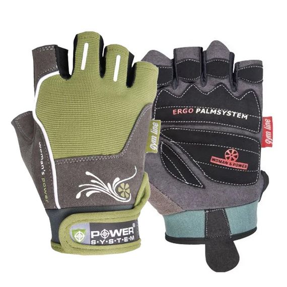 Рукавички для фітнесу Power System PS-2570 Woman’s Power жіночі Green XS | Зображення 2