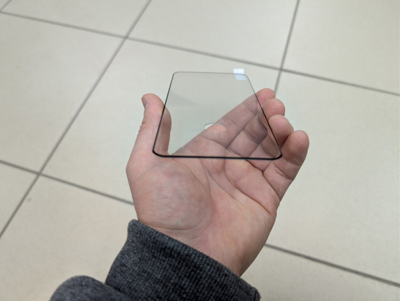 Захисне скло для Samsung Galaxy S20 Ultra / Самсунг Гелаксі С20 Ультра Mietubl, 5D, з чорною рамкою | Зображення 3