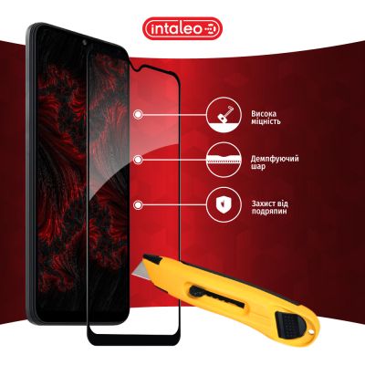 Стекло защитное Intaleo Full Glue Xiaomi Redmi A2+ Black (1283126564604) | Зображення 4