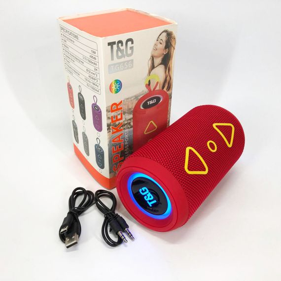 Bluetooth колонка з якісними басами TG656, Bluetooth колонка з радіоприймачем, Колонки для музики вдома BM-18 | Зображення 8