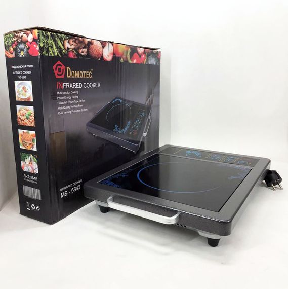 Плита инфракрасная Domotec MS-5842 на BN-622 1 конфорку | Зображення 5