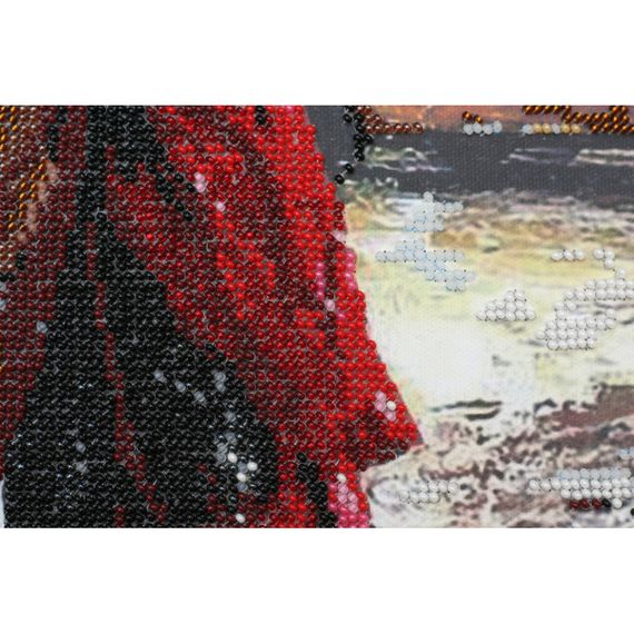 Набор для вышивки бисером "История любви-2" AB-406 47х24 см | Зображення 3