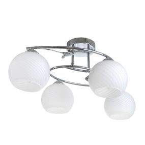 Люстра потолочная классическая в зал E27 60W CH (LK-651C/4)
