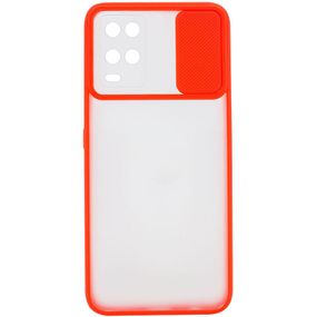 Чехол Camshield mate TPU со шторкой для камеры для Oppo A54 4G Красный