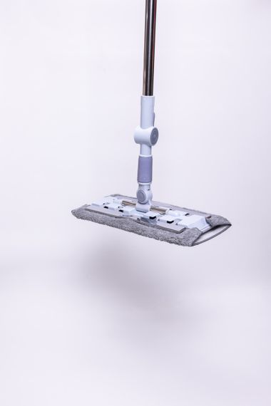 Плоска швабра для миття підлоги, стін та стелі універсальна швабра для прибирання Жовтий HP-35015-35Y | Зображення 5