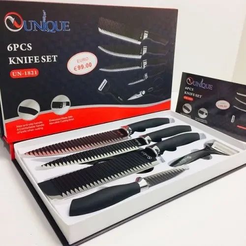 Набор ножей кухонных UNIQUE UN-1821 | Зображення 2