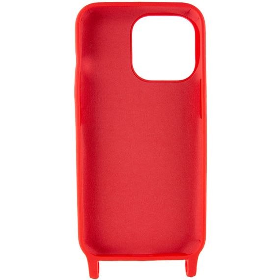 Чехол TPU two straps California для Apple iPhone 13 Pro Max (6.7") Красный | Зображення 2