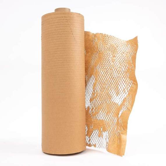 Cотовая крафт-бумага PaperPack, рулон - 42 см х 50 м, коричневая | Зображення 2
