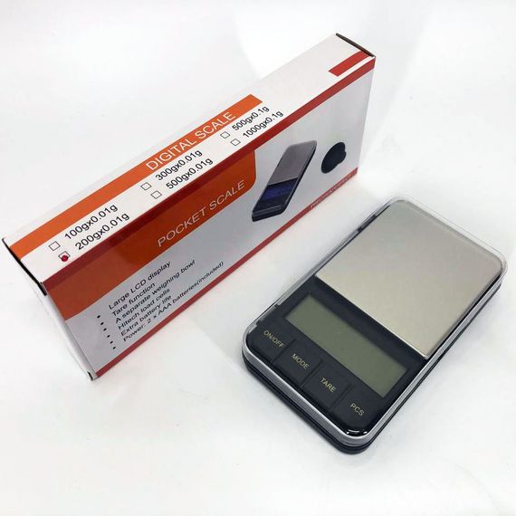 Маленькие электронные весы Digital scale VS 6285PA-200 г, Мини веса, KC-322 Весы маленькие | Зображення 6