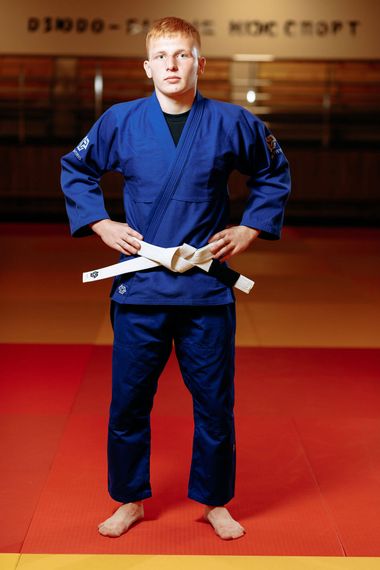 Кімоно для джиу - джитсу синє, TM "Kintayo", 190 зріст, щільність 450 гр/м.кв.