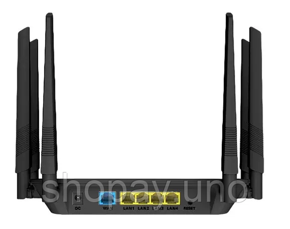 Роутер Модем Wi Fi LV-WR50Q 6 антен / Маршрутизатор беспроводной роутер WIFI (AND LV-WR50Q) | Зображення 1