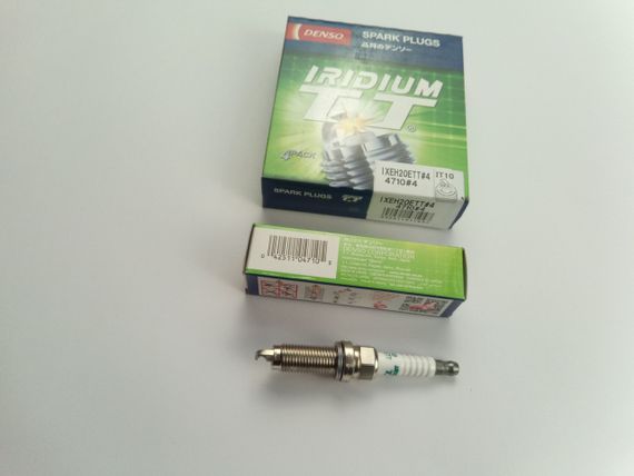 Свічка запалювання DENSO IRIDIUM TT IXEH20ETT.4/IT10 NISSAN 4 шт. в упак. ціна за шт. (224011KT1B) | Зображення 2