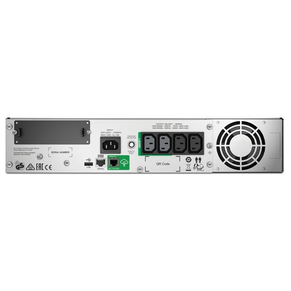 Пристрій безперебійного живлення APC Smart-UPS 1000VA RM 2U (SMT1000RMI2UC) | Зображення 2