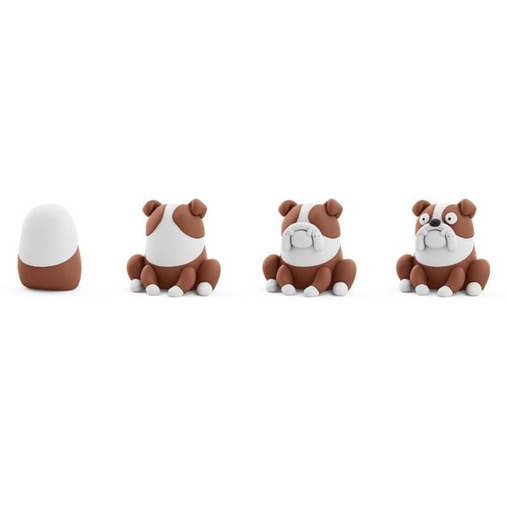 Набір пластиліну "Собаки-Друзі: Бульдог Гіпно" ЛІПАКА 30148-UA01 самостійно твердіє | Зображення 2