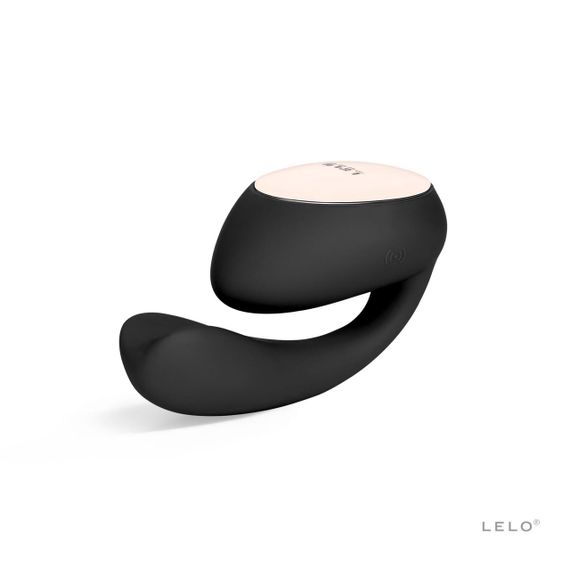 Смарт-вібратор LELO Ida Wave Black, вагінально-кліторальний, технологія WaveMotion, 2 мотори sexstyle | Зображення 1