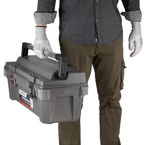 Ящик для інструментів з металевими замками 25.5" 650*275*265 мм INTERTOOL BX-6025 | Зображення 6