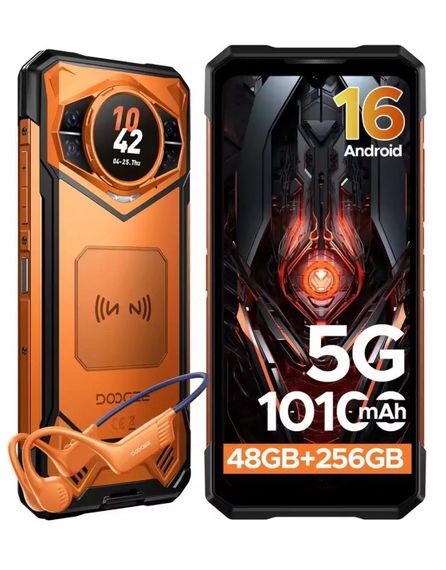 Смартфон DOOGEE S200 VIP Edition 12/256GB Orange | Зображення 1