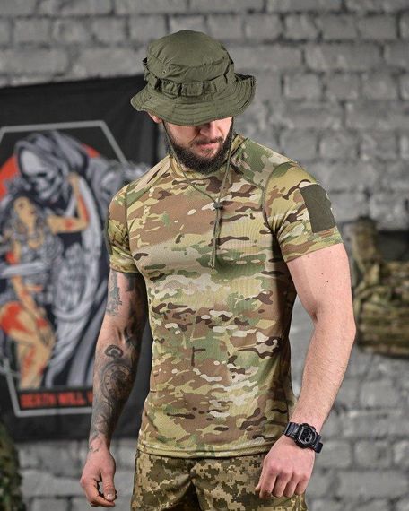 Тактическая футболка hermit мультикам  coolpass (хорошее качество) ВТ1169