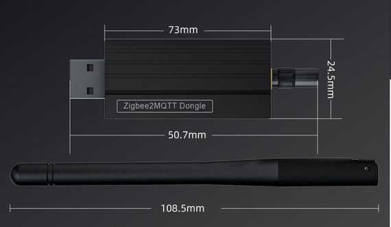 USB коорданатор шлюз Zigbee ZB Dongle GW70-MQTT Home Assistant Zigbee2MQTT USB 3.0 +20dBm | Зображення 4