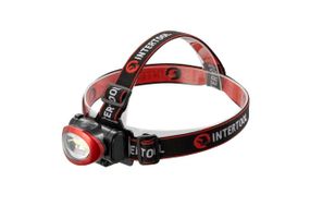 Фонарь налобный Intertool - 3Вт x 150Лм x 3AAA 3 (LB-0304)