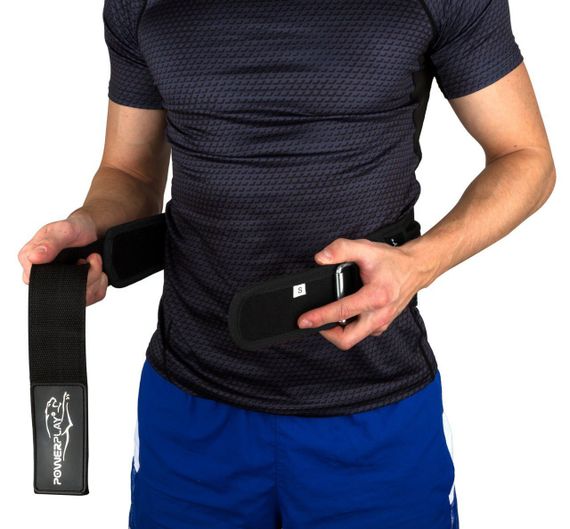 Пояс неопреновий для важкої атлетики Power Play 5546 Black XL | Зображення 4