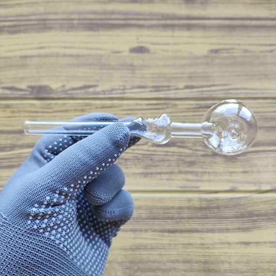 Стеклянная трубка Skull Turn Oil Clear | Зображення 1