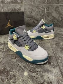 Кросівки Nike Air Jordan 4 Retro (gray green)