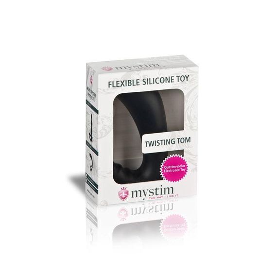 Масажер простати Mystim Twisting Tom з моделюванням форми для електростимулятора, діаметр 3,7 см | Зображення 5