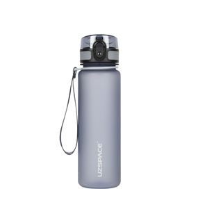 Бутылка для воды UZSPACE 3026(Grey) 500 мл, серая