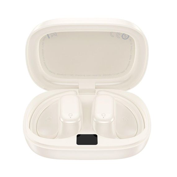 Беспроводные наушники BOROFONE BW73 Lucky Open True Wireless BT headset Milky White | Зображення 1