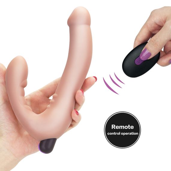 Страпон - IJOY Rechargeable Strapless Strap-On Remote Controlled sexstyle | Зображення 3