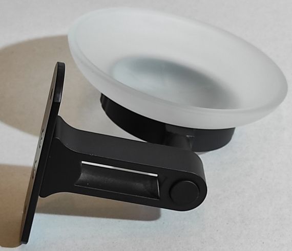 Мильниця настінна New Mezer чорна SM13-0013 | Зображення 3