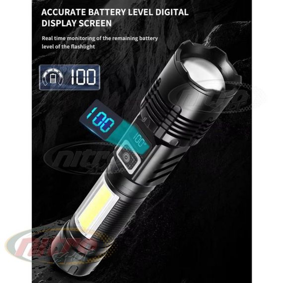 Ліхтар COB18 White Laser LED XPRO PM10 TG COB з магнітом, Power Bank, зарядка через Type-C, zoom (47148-18_265) | Зображення 9