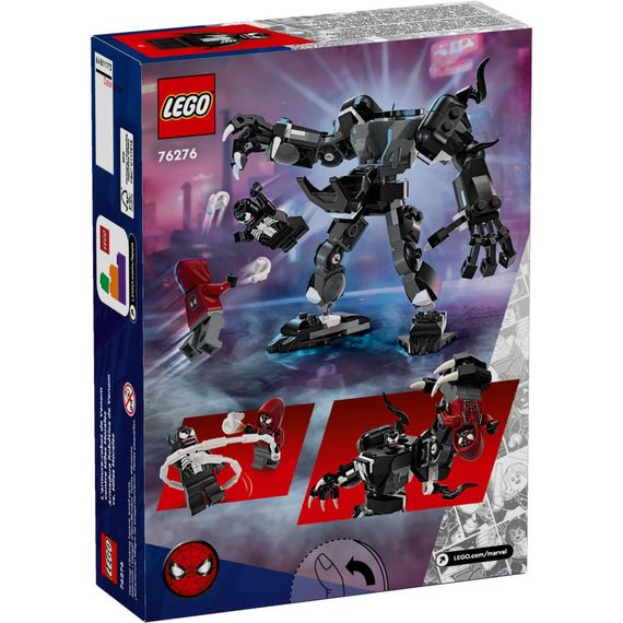 Конструктор LEGO Super Heroes Робот Венома vs. Майлз Моралез 134 деталей (76276) | Зображення 4