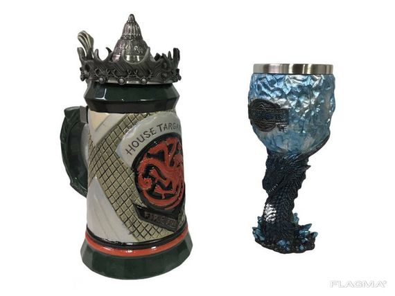 Подарочный набор Кружка Game Of Thrones House Targaryen Fire And Blood Игра Престолов и... | Зображення 2