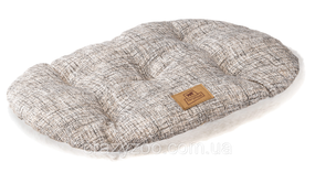 Подушка для собак и котов Ferplast Relax F 78/8 с искусственным мехом белая 78х50 см 82078098
