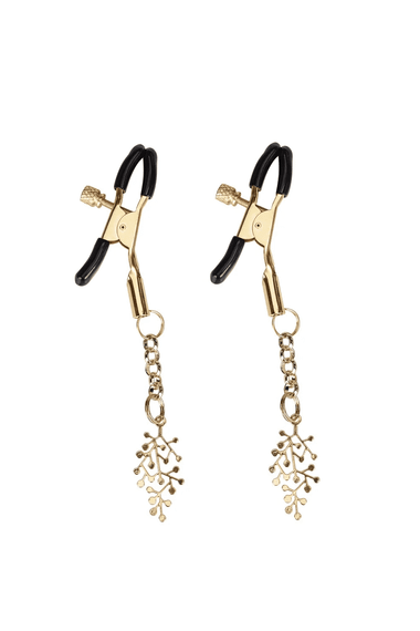 Зажимы для сосков Liebe Seele Rose Tree Nipple Clamps Золотистый One Size