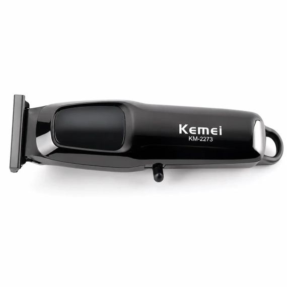 Машинка для стрижки, 3 насадки, USB-C, Kemei KM-2273, Чорний / Акумуляторна машинка для стрижки волосся / Бездротовий тример | Зображення 4