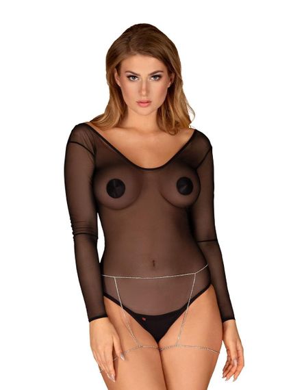 (SALE) Ланцюжок-гартери з каменями Obsessive Bijou 905 sexstyle